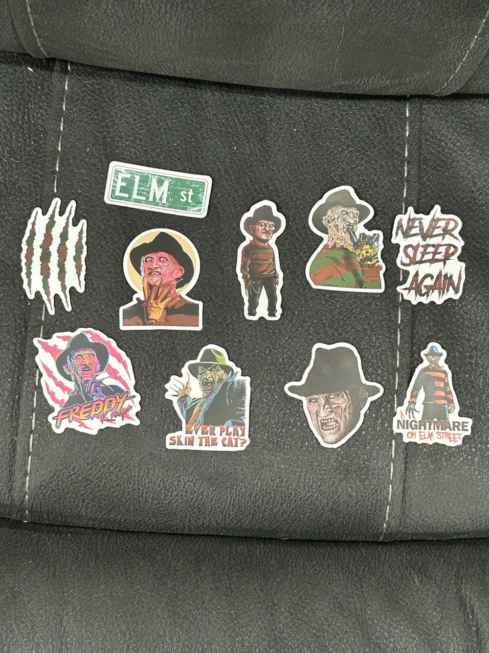 Nightmare on elm street/Freddy Krueger sticker lot of 10! NEW
